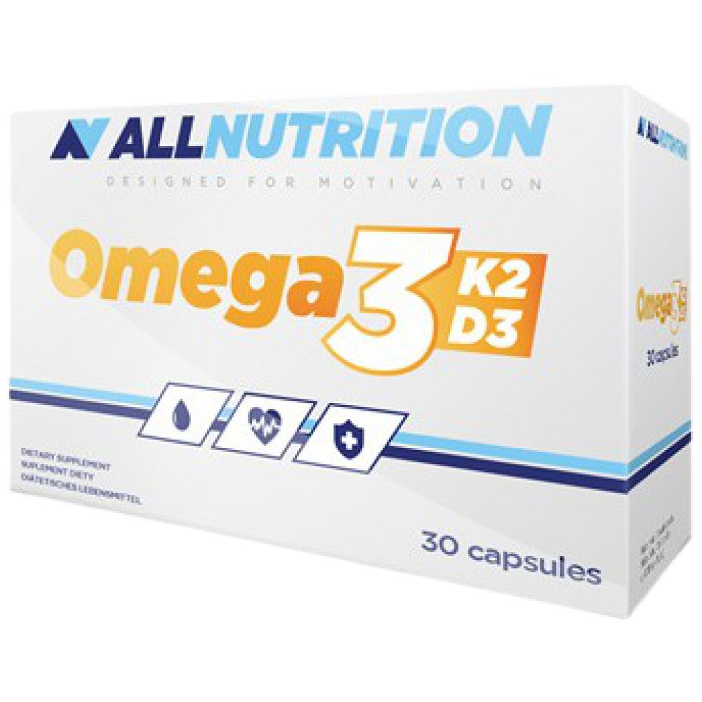 Omega 3 + k2 d3 - 30 gel kapsul