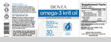 Omega-3 kril olje 500 mg / 30 softgelov