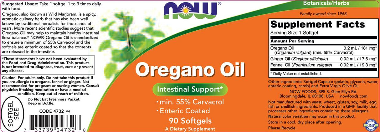 Origanovo olje - 90 gel kapsule
