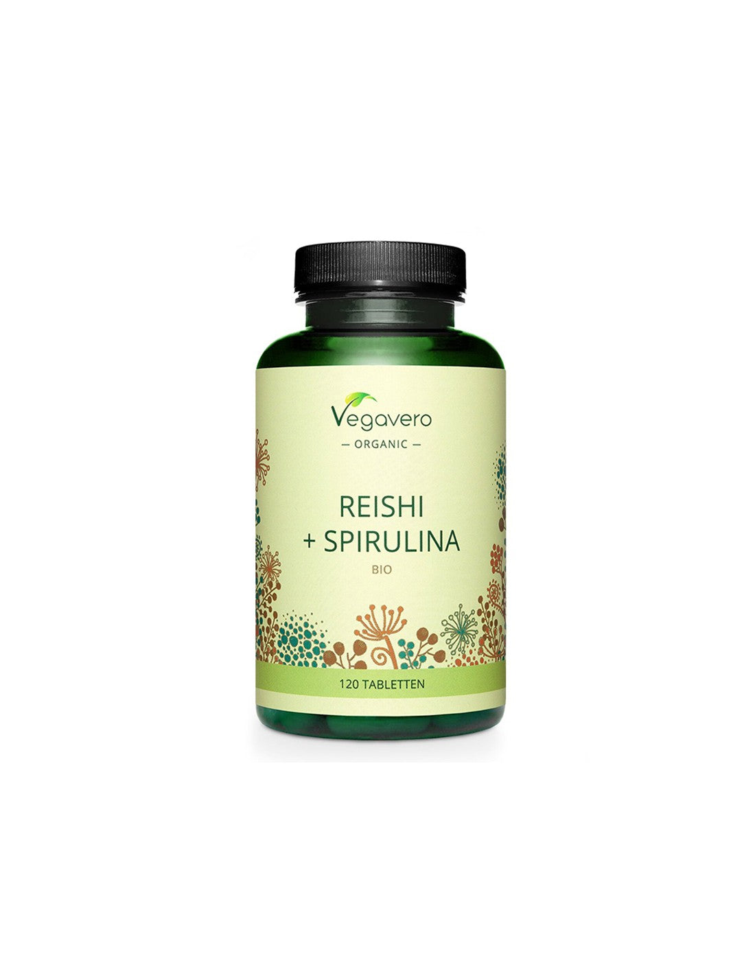 Imunost in presnova - organski reishi + spirulina Bio, 120 tablet