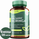 Organic Moringa - Bio Moringa 600 mg 120 veganskih kapsul
