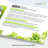 Organic Moringa - Bio Moringa 600 mg 120 veganskih kapsul