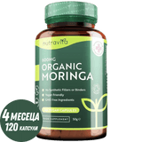 Organic Moringa - Bio Moringa 600 mg 120 veganskih kapsul