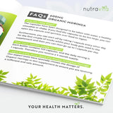 Organic Moringa - Bio Moringa 600 mg 120 veganskih kapsul