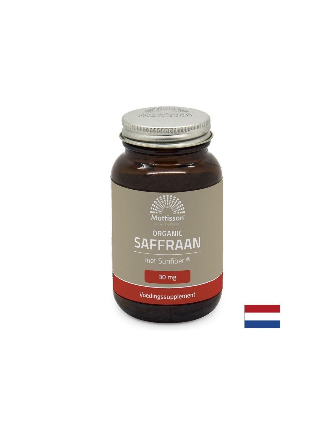 Delovanje možganov - Organski žafran - sončna vlakna, 30 mg x 60 kapsul <tc>Mattisson Healthstyle</tc>