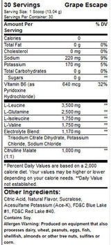Originalne obroke BCAA/30 (promo)