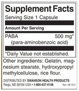 Paba 500 mg - 120 kapsul