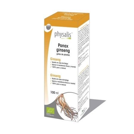 Bio ginseng kapljice (zeliščna tinktura) <tc>Physalis</tc>
