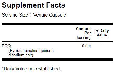 PQQ 10 mg / pirolokinolin kinon - 30 kapsul