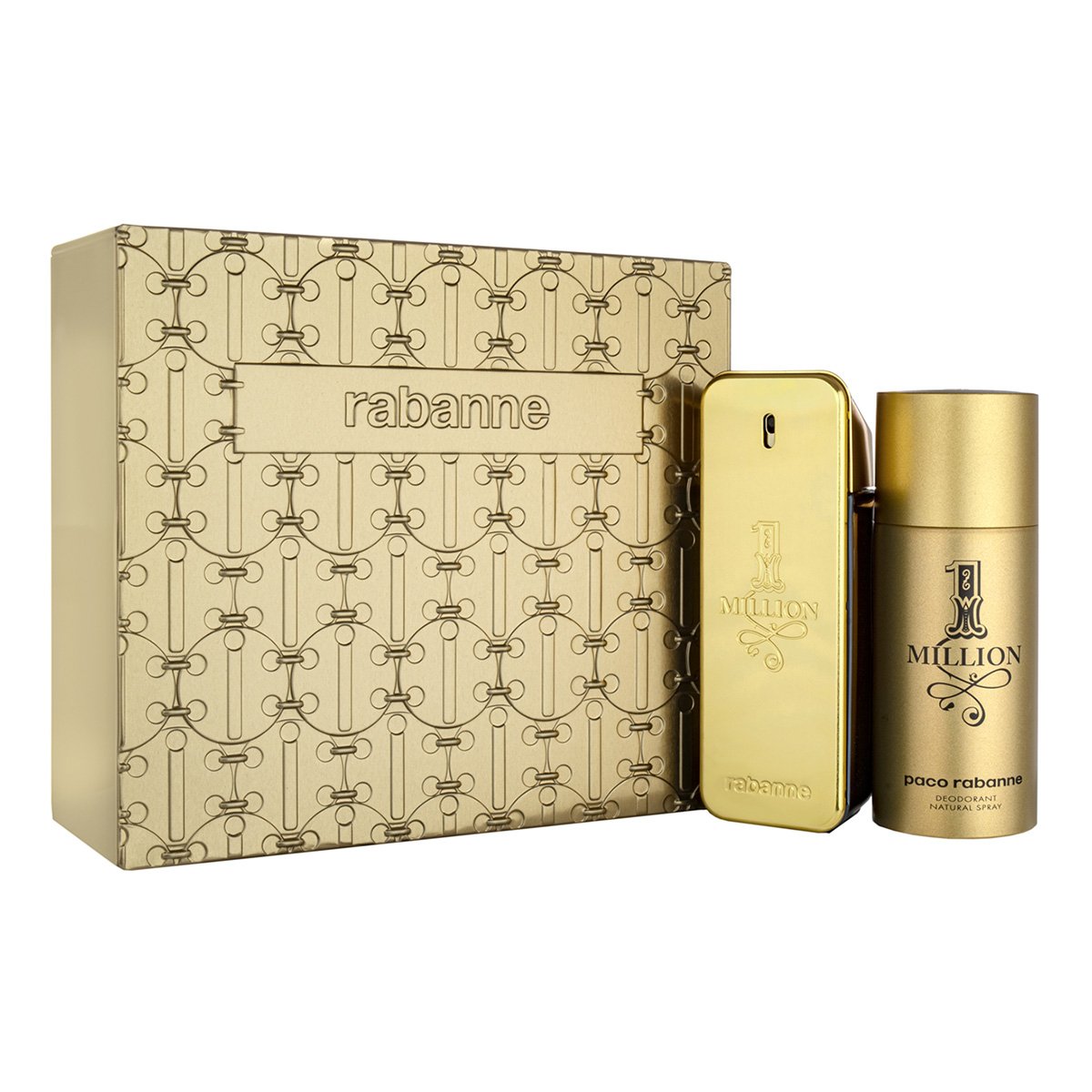 <tc>PACO RABANNE</tc> Set 1 Million toaletna voda 100 ml desodorant 150 ml·