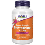 Pantethine 600 mg | Dvojna trdnost - 60 gel kapsul