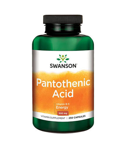 Pantotenska kislina 500 mg - 250 kapsul