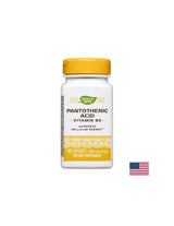 Pantalna kislina (vitamin B5), 100 kapsul narave