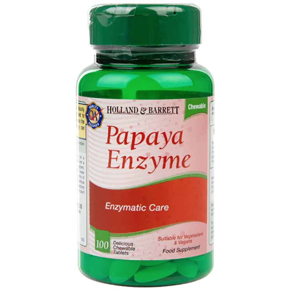 Papaja encim - 100 žvečilnih tablet