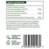 Kompleks passiflora (kompleks Passiflora) 60 tablet Natursaid