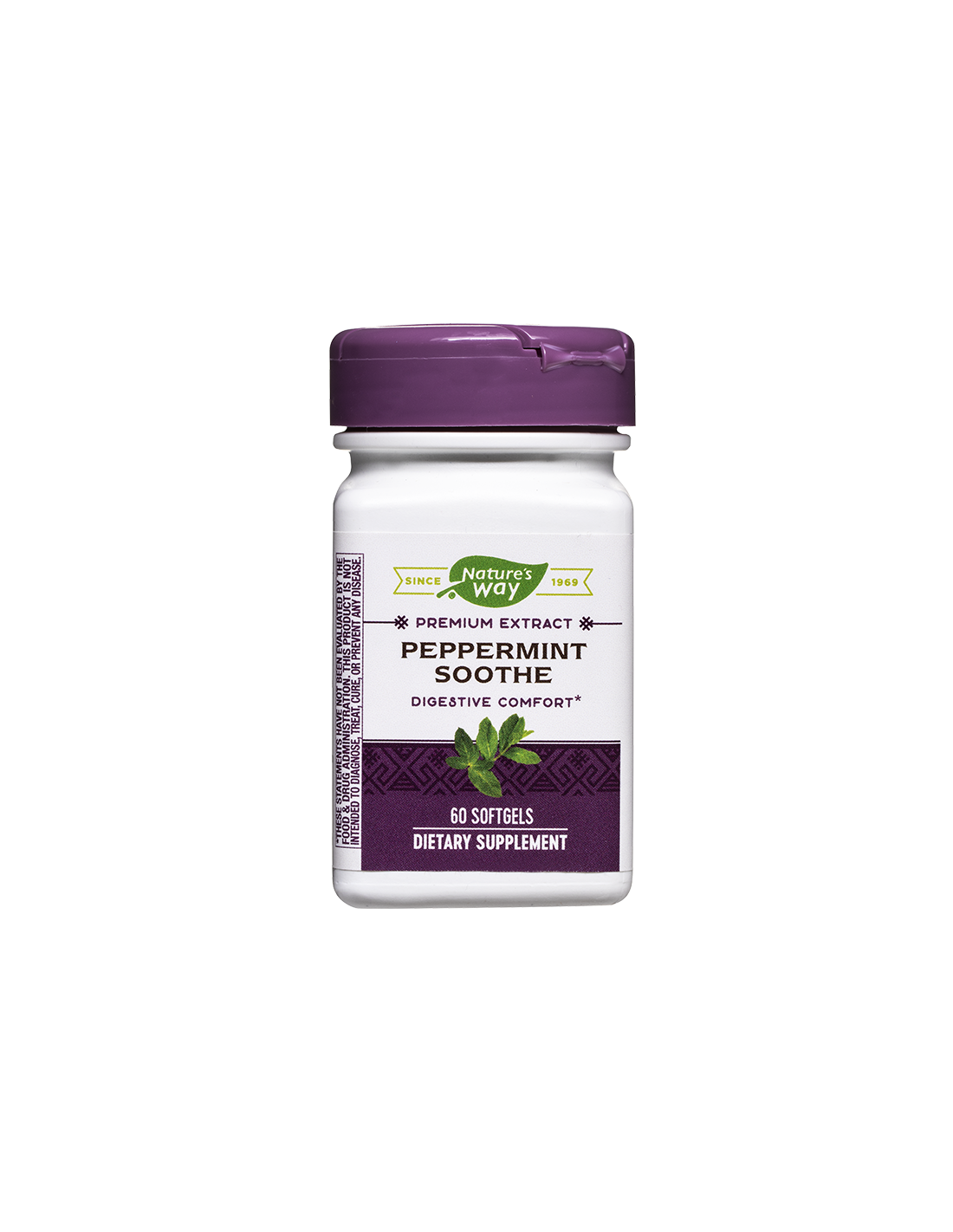 Poprova meta pomirja - zeliščna mešanica za dobro prebavo, 60 SoftGels Nature's Way