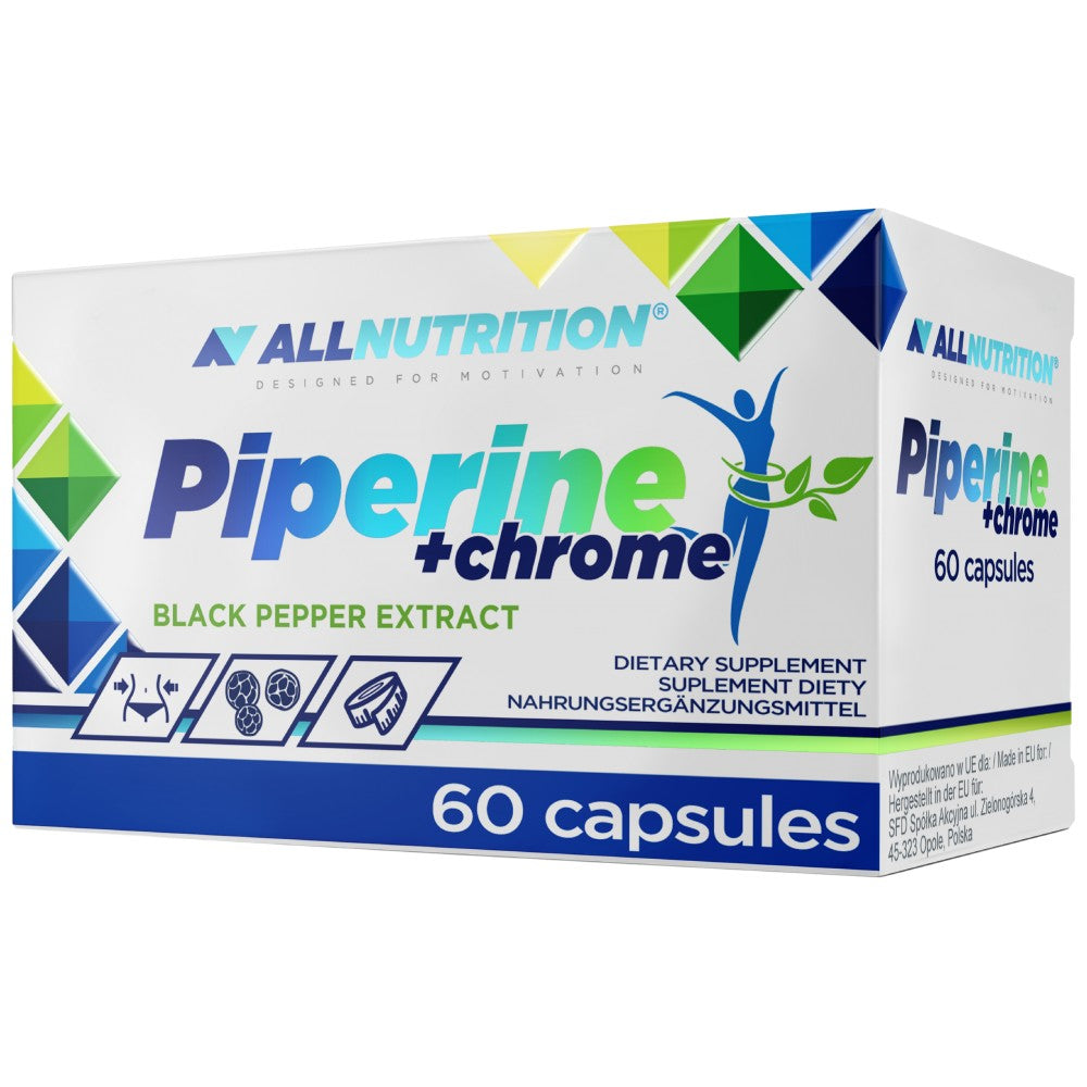 Piperin + krom - 60 kapsul