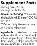 Rastlinski vitamin D3 tekočina - 30 ml