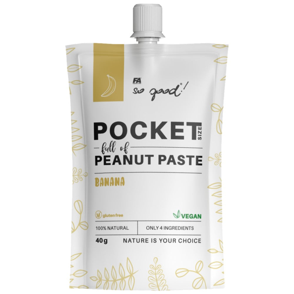 Velikost žepa / polna paste z arašidovim maslom / različnimi okusi 40 gramov