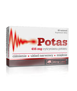Kalijev citrat / Potas 416mg. 60 zavihki. Olympus