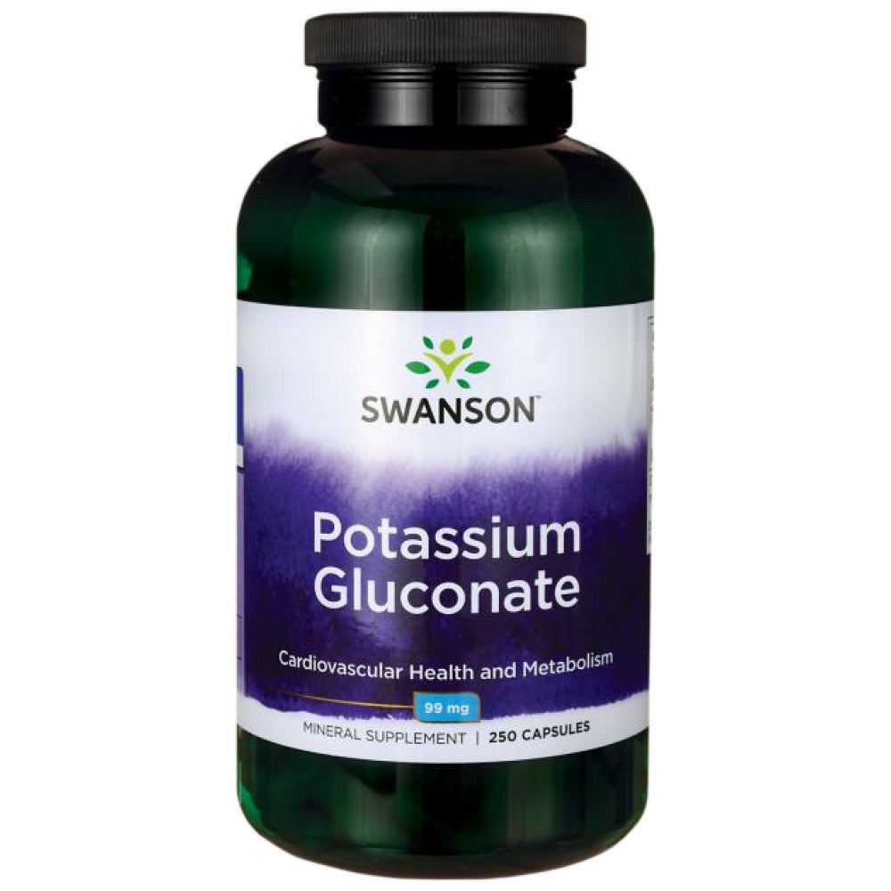 Kalijev glukonat 99 mg 250 kapsul