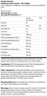 Proomega 3-6-9 1360 mg-120 softgelov