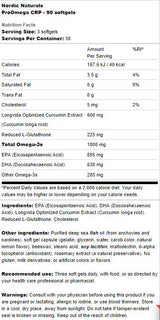 Proomega CRP | S kapsulami Curcmin in glutation - 90 gel