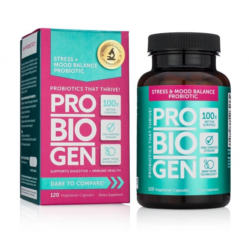 <tc>Probiogen</tc> Stress &amp; Mood Balance Probiotic - Probiotik 120 kapsul