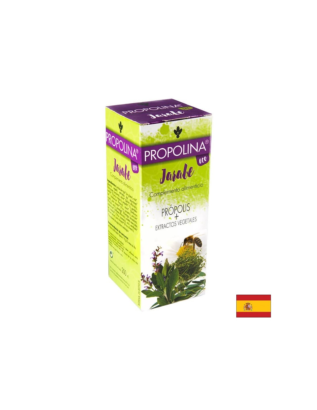 Za kašelj in vneto grlo - sirup s propolisom, zelišči in eterična olja Propolina, 200 ml