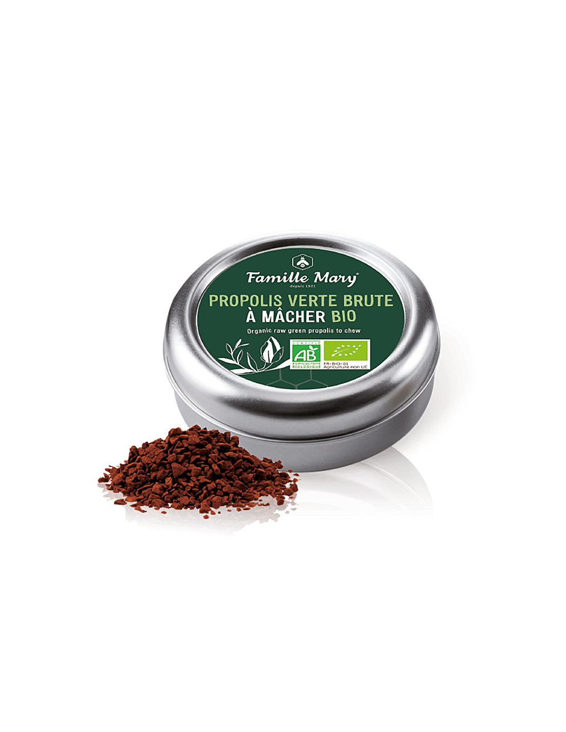 Organsko surovo zeleno propolis za žvečenje - propolis verte brute à màcher bio, 10 g