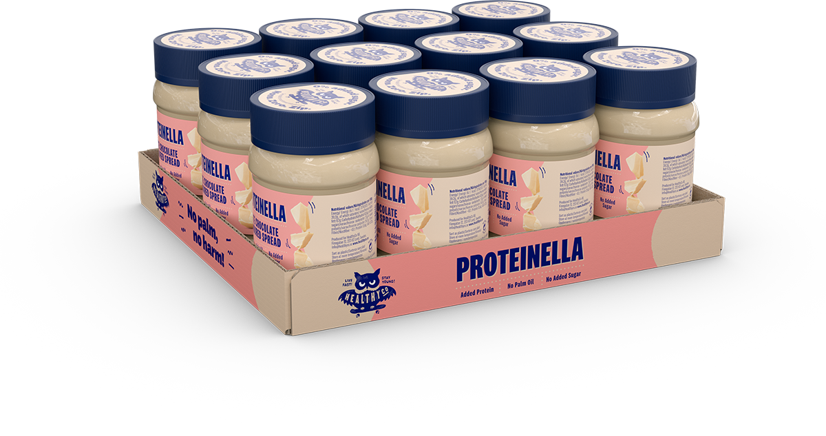 Beljakovina bela čokolada 400 g - tekoča bela čokolada brez dodanega sladkorja in brez palmovega olja
