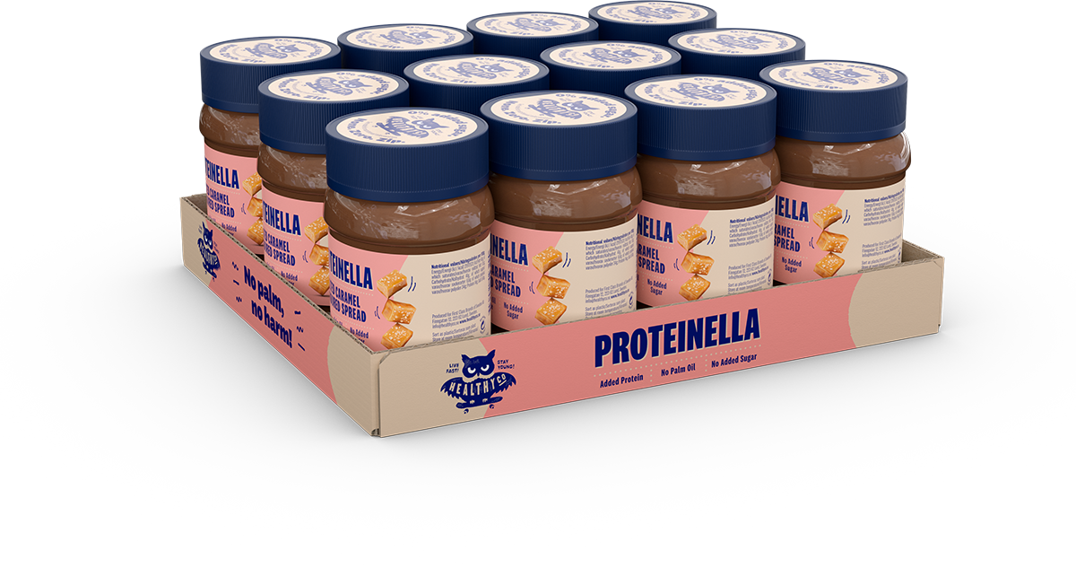 Proteinella Slana karamela 400 g - brez dodanega sladkorja in brez palmovega olja