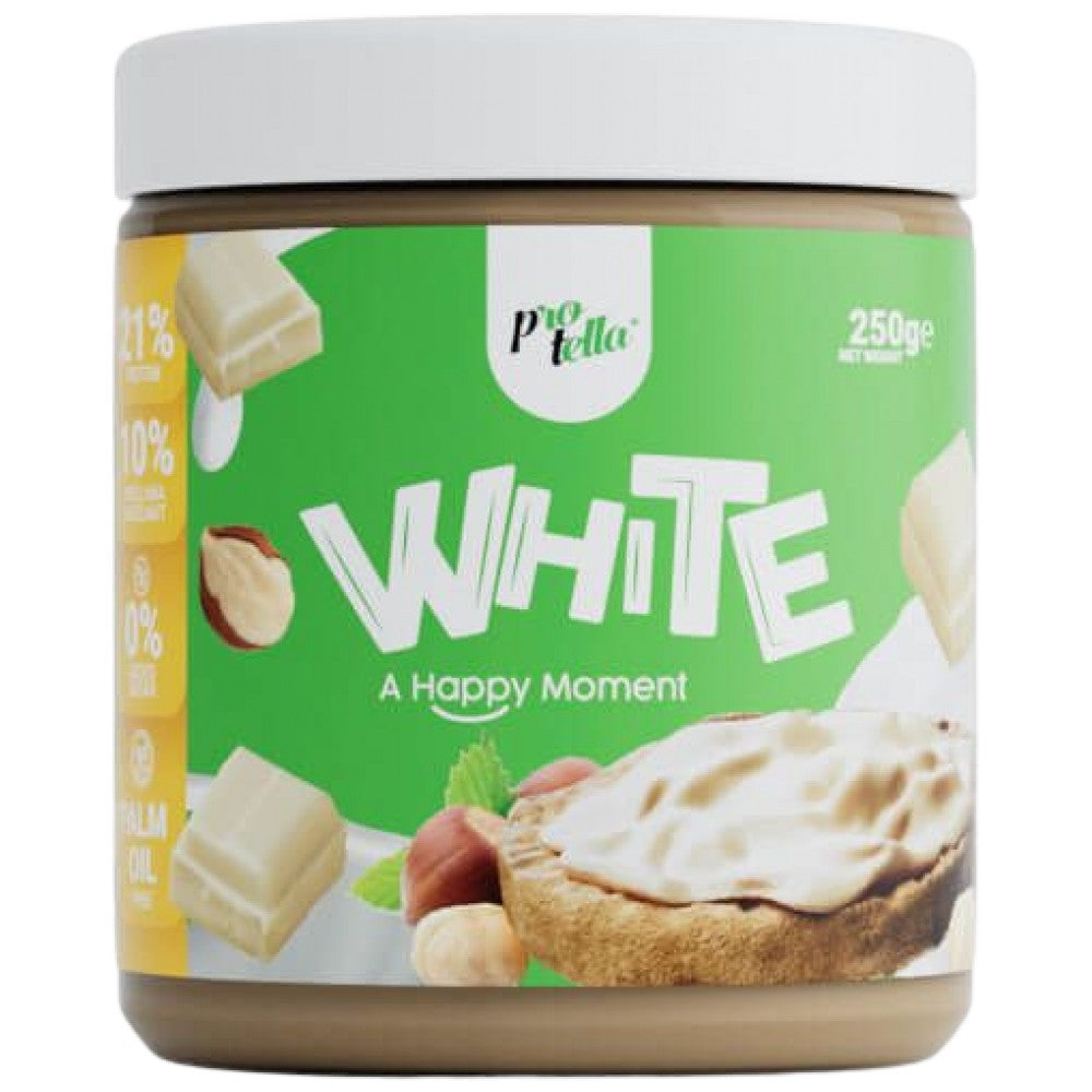 <tc>Protella</tc> Proteinska krema | Bela čokolada - 250 gramov
