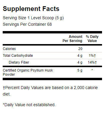 Psyllium Husk - 340 gramov