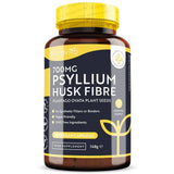 Psyllium Husk Fiber 700 mg 180 V caps <tc>Nutravita</tc>