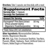 Pycnogenol 50 mg 60 kape