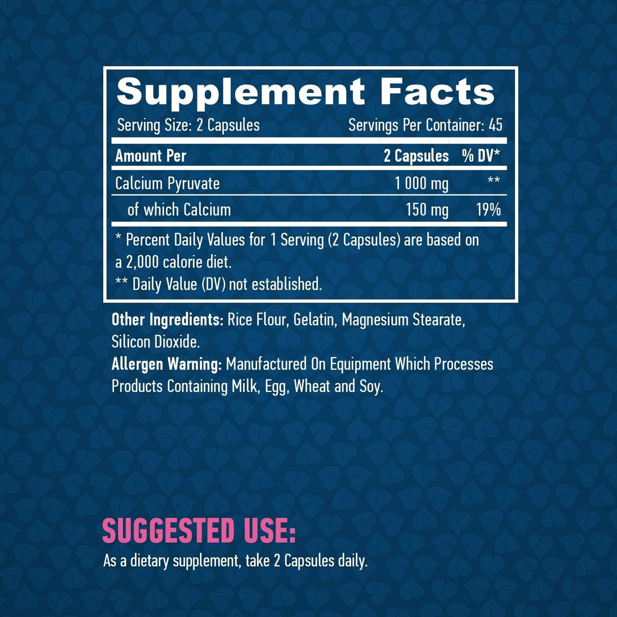 Piruvat 500mg. / 90 kapic.