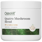 Quatro gobalna mešanica praška | Lion's Mane ~ reishi ~ cordyceps ~ chaga 100 gramov