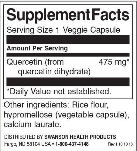 Kvercetin 475 mg - 60 kapsul