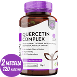 Kvercetinski kompleks z bromelainom 120 V kapsul. <tc>Nutravita</tc>