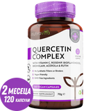 Kvercetinski kompleks z bromelainom 120 V kapsul. <tc>Nutravita</tc>