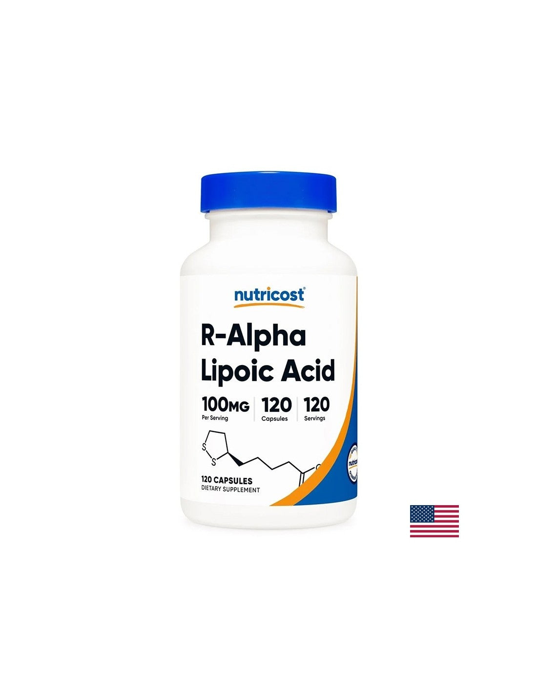 Diabetes in periferna nevropatija-R-alfa-lipojska kislina, 100 mg x 120 kapsul