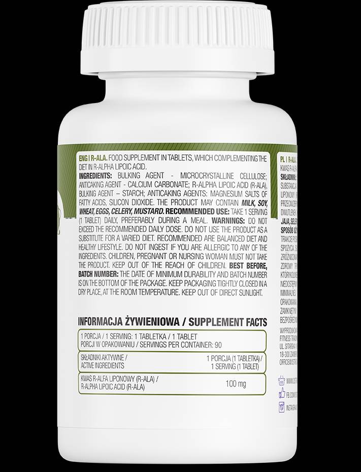 R-Ala 100 mg 90 tablet