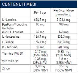 Ramtech - BCAA 4: 1: 1 - 120 tablet