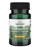 Razberi - K 100 mg | Ketoni iz malina - 60 kapsul
