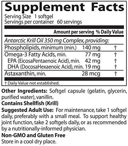 Real kril 350 mg - 60 softgelov