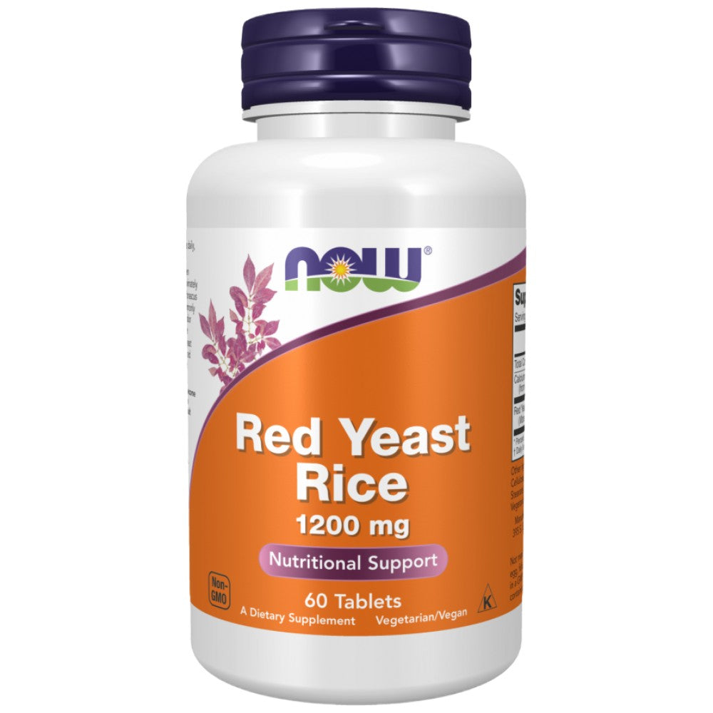 Rdeči kvas riž 1200 mg | Koncentrirano 10: 1 ekstrakt - 60 tablet