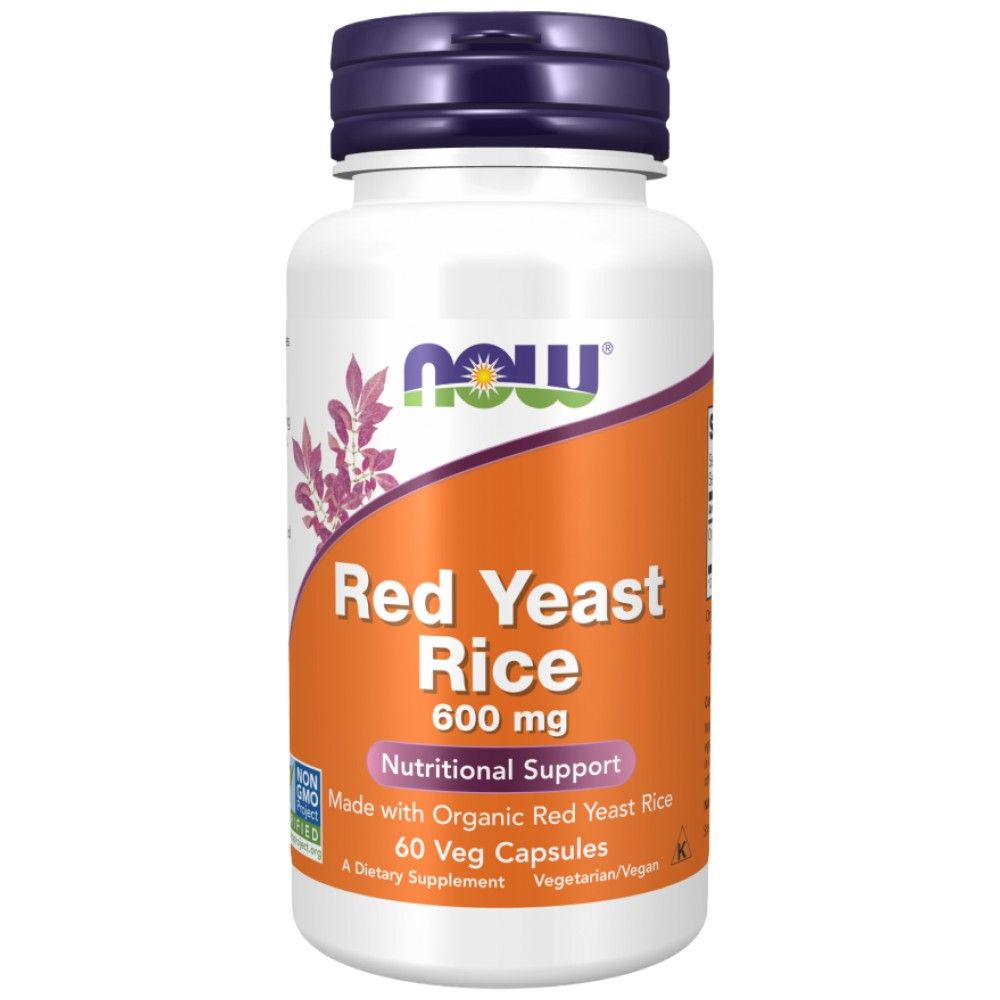 Rdeči kvas riž 600 mg - 60 kapsul