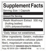REISHI MUBORSKI EKSTACT 500 mg | Standardizirano - 90 kapsul