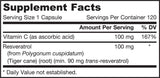 Resveratrol 100 mg - 120 kapsul